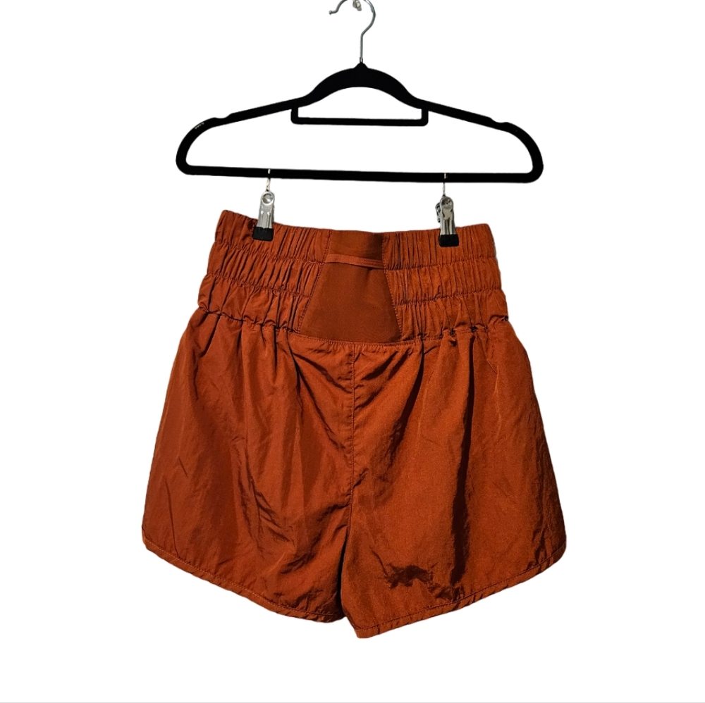 Free People Movement Way Home Shorts in red earth  Size Medium - Picture 3 of 3